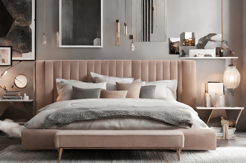 Latest bedroom trends in design, textile, furniture, bedding