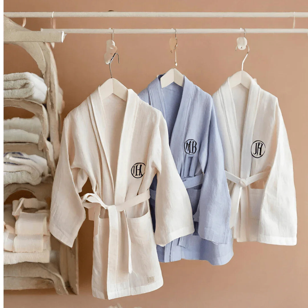 Starry Night - MONOGRAMMED Bathrobe FOR CHILDREN