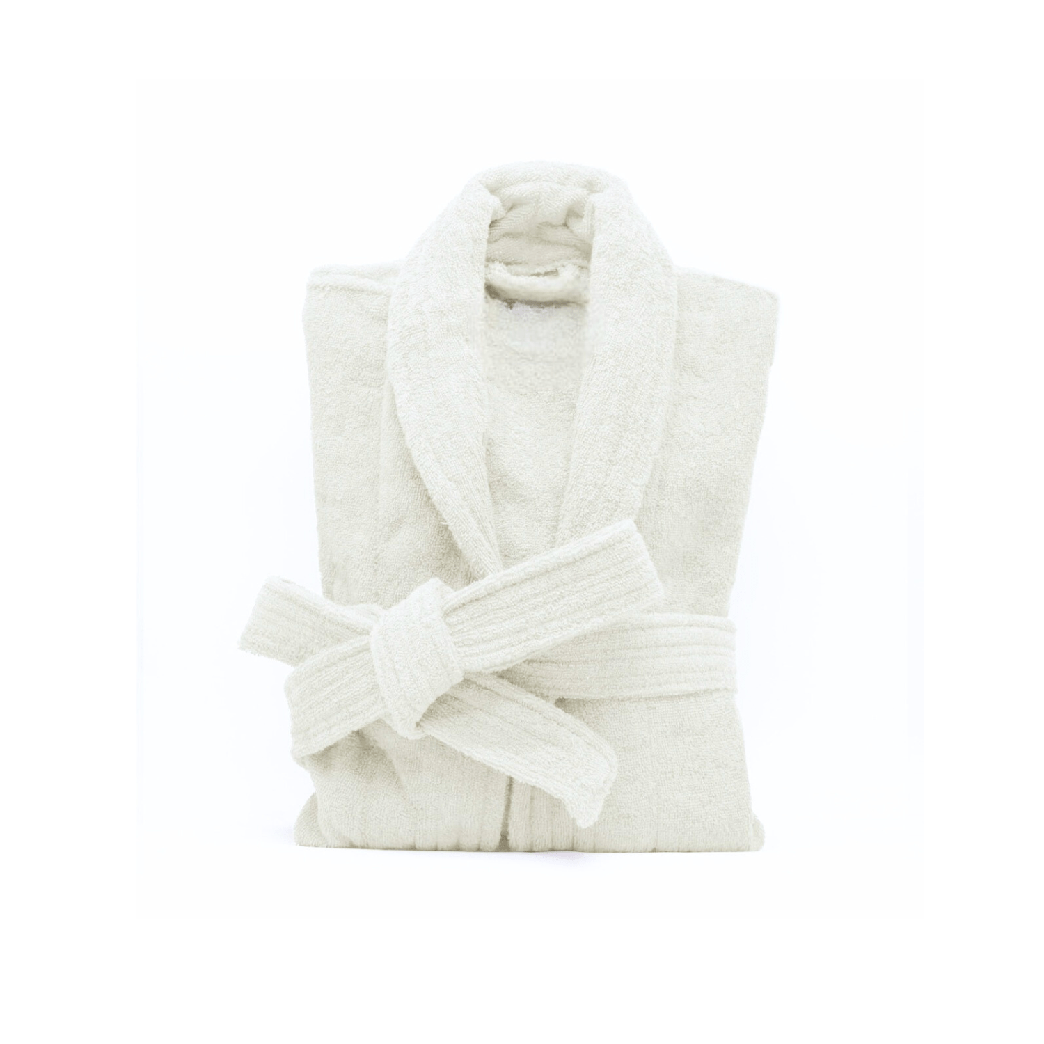 Bedlam white cotton bathrobe towel gown for him and her