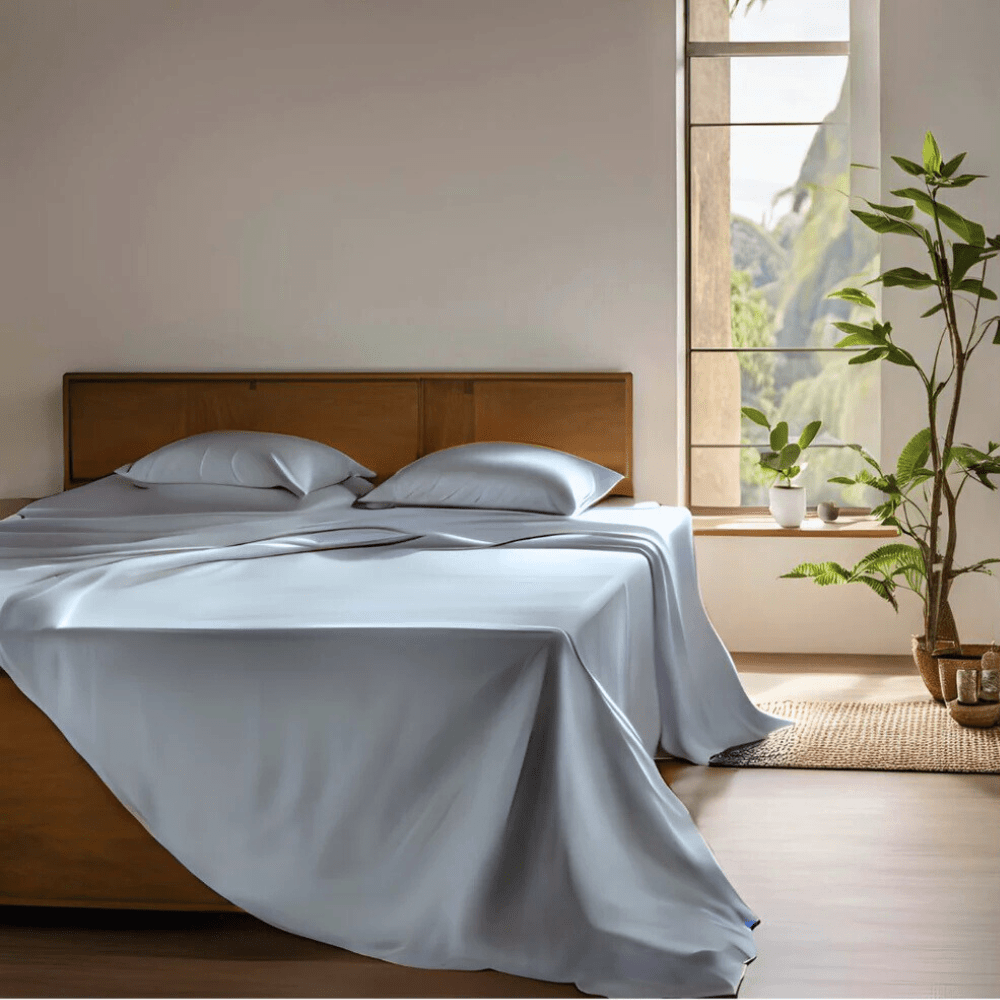 BARE Ø3 - SILVER 1000 THREAD COUNT PLAIN BEDDING SET