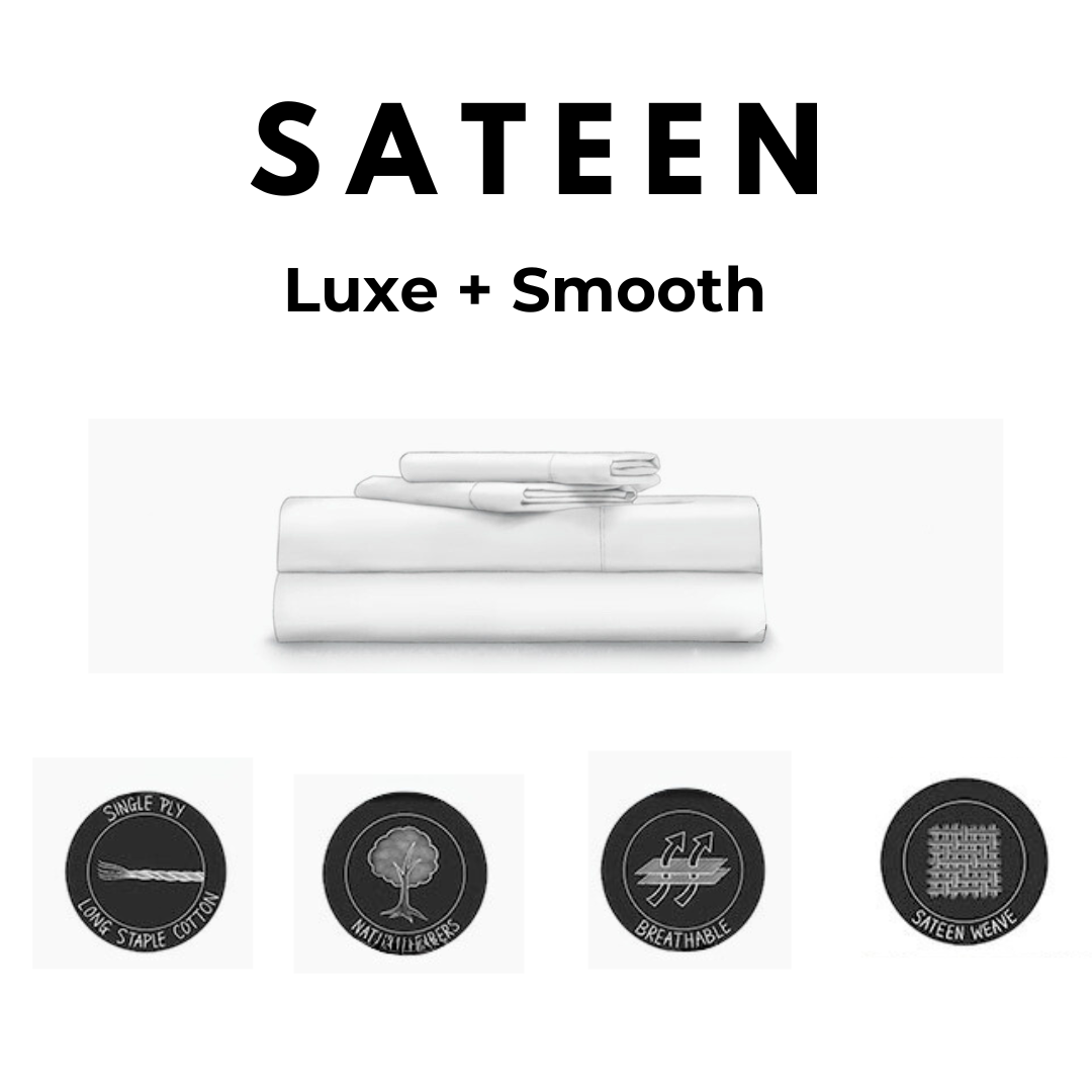 THE MILKY WAY - PURE WHITE 1000 THREAD COUNT BEDDING SET