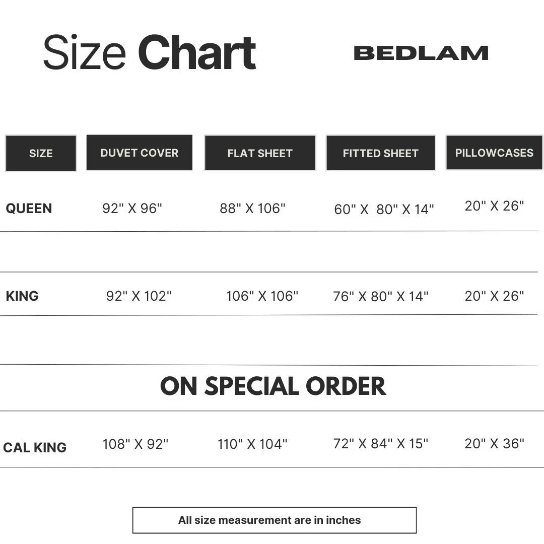 STARLIGHT Ø2 - 1000TC BEDDING BUNDLE SET WITH INK BORDER