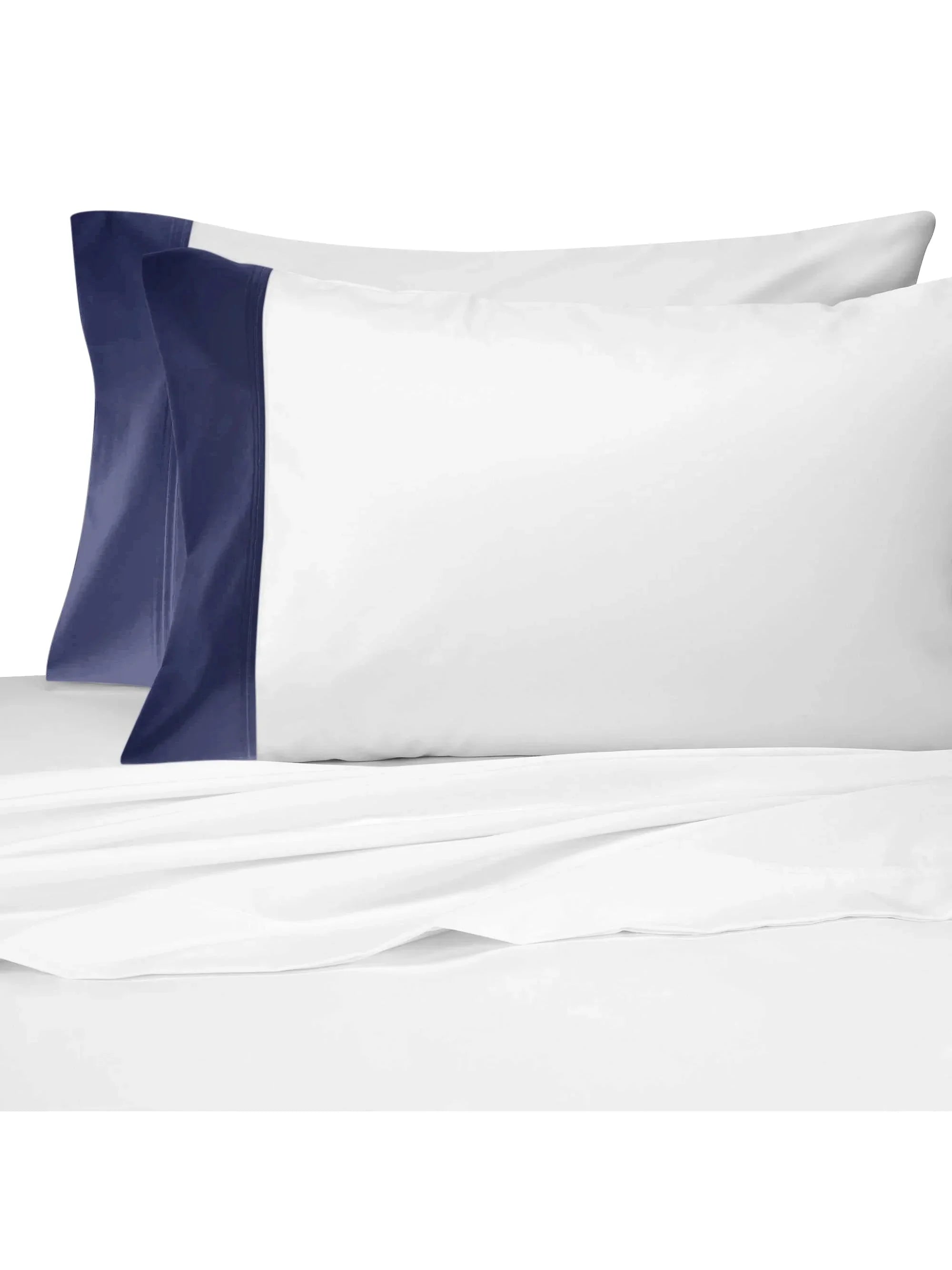 1000 TC NAVY ITALIAN STYLE BORDER SHEET SET