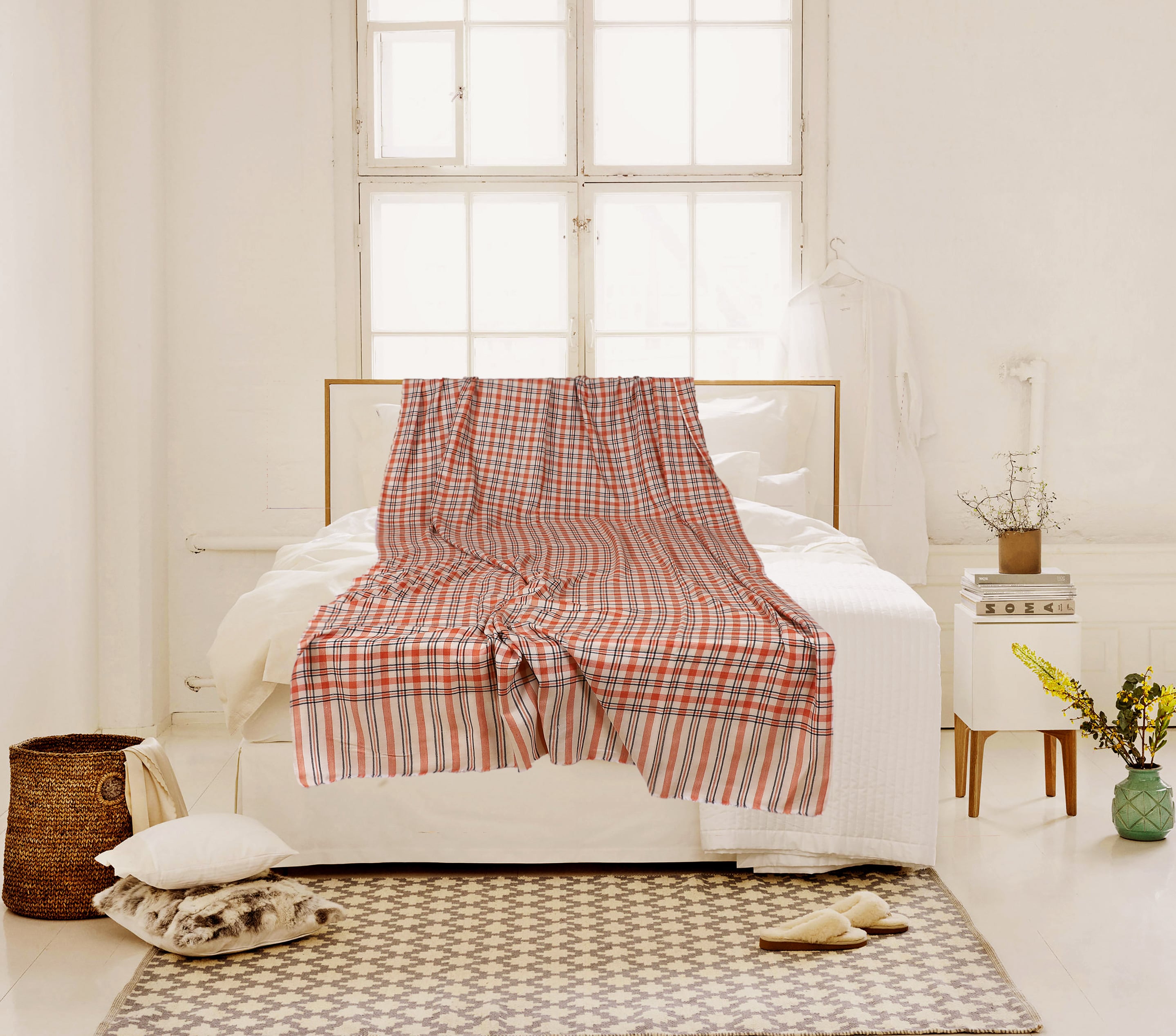100% Cashmere Bed Throws Online India