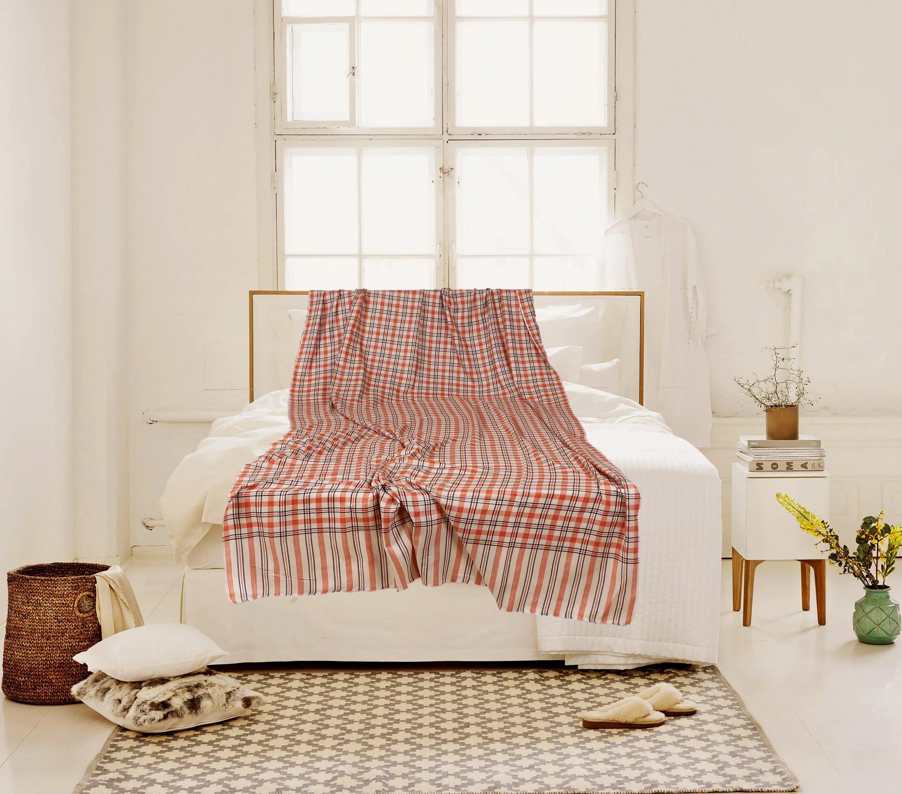 100% Cashmere Bed Throws Online India