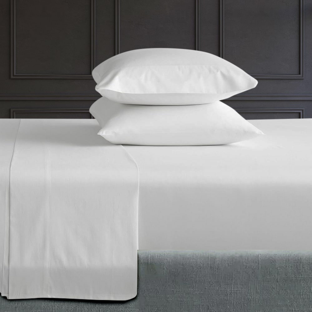 THE MILKY WAY - PURE WHITE 1000 THREAD COUNT BEDDING SET