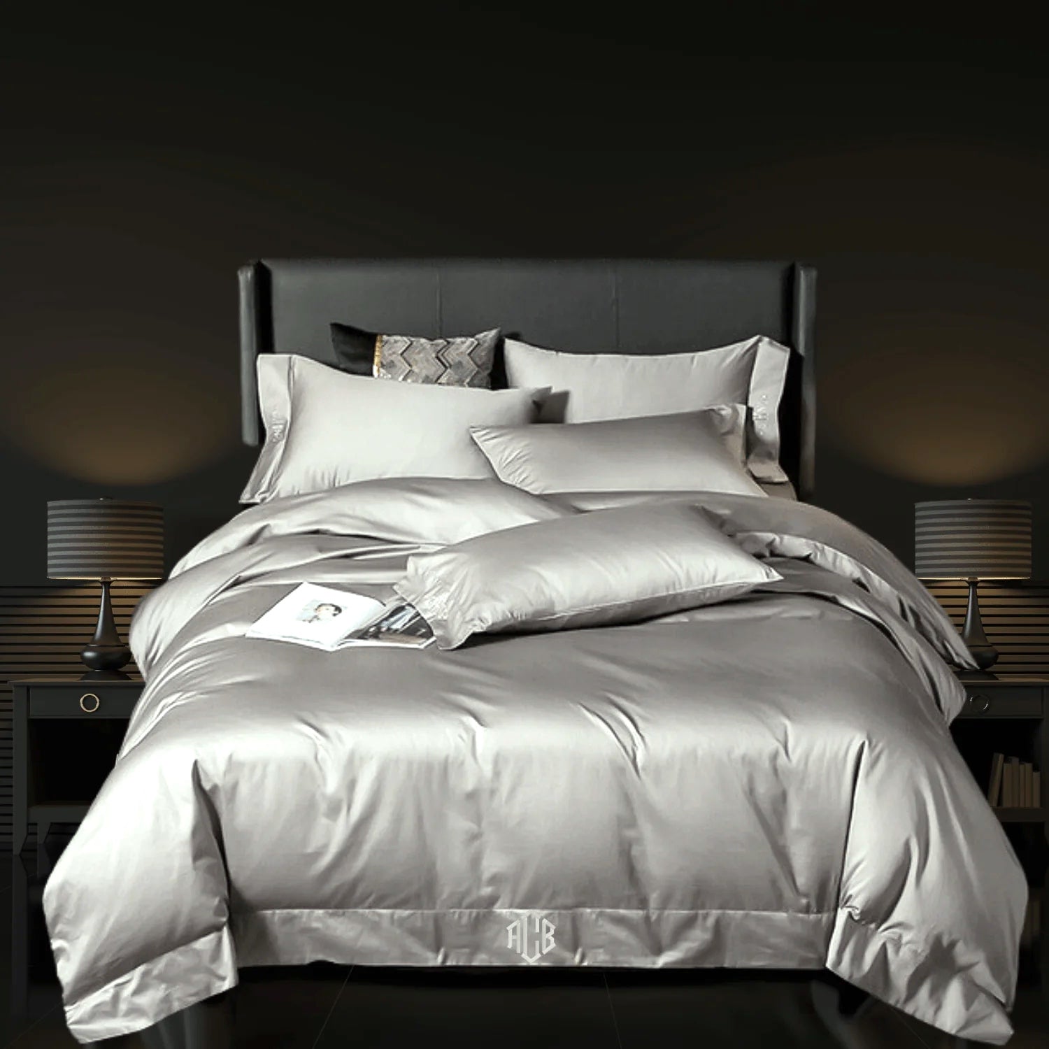 Egyptian cotton duvet cover set