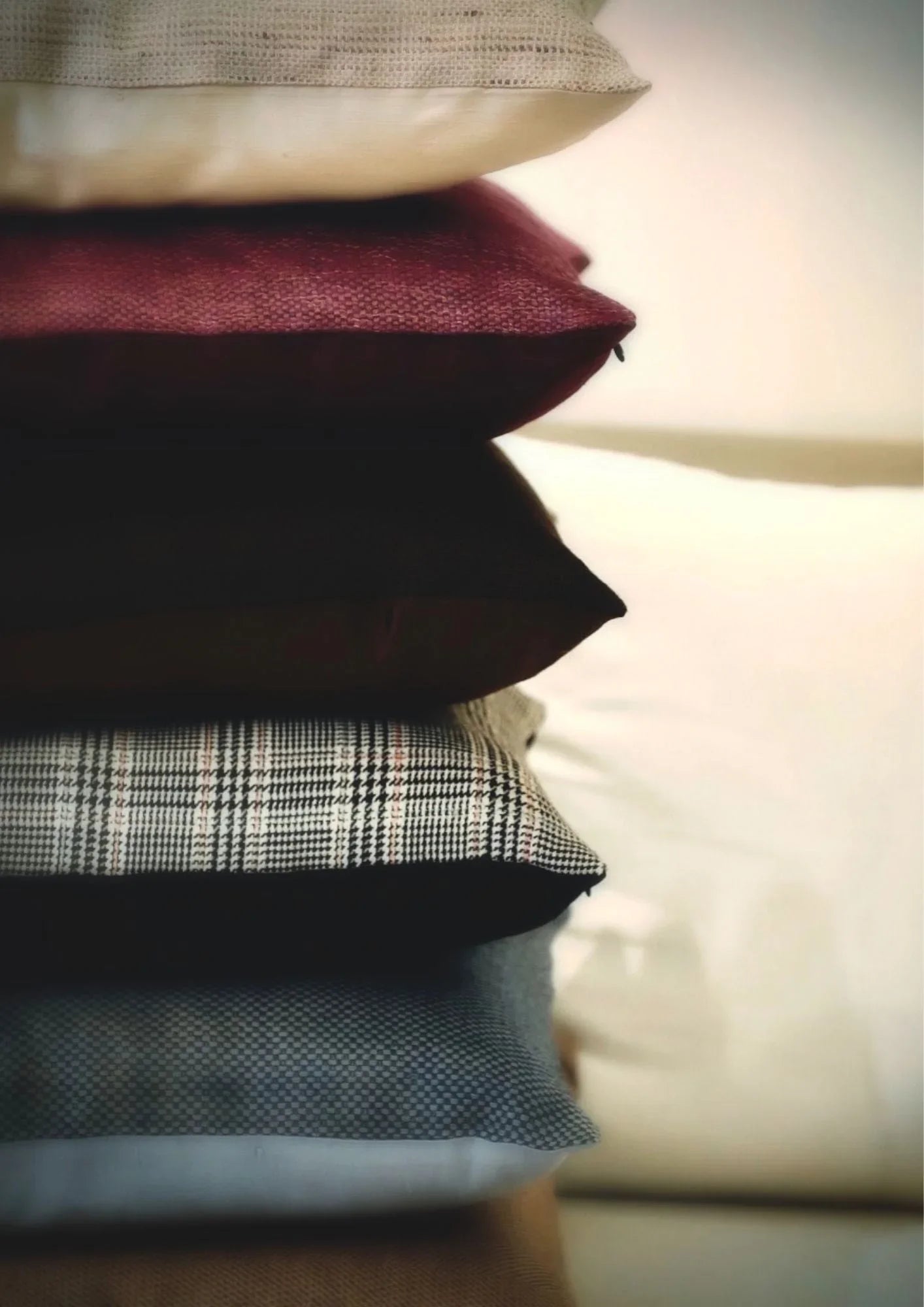 Reversible Bhagalpur Silk Brown Bronze Cushion Cover Online India