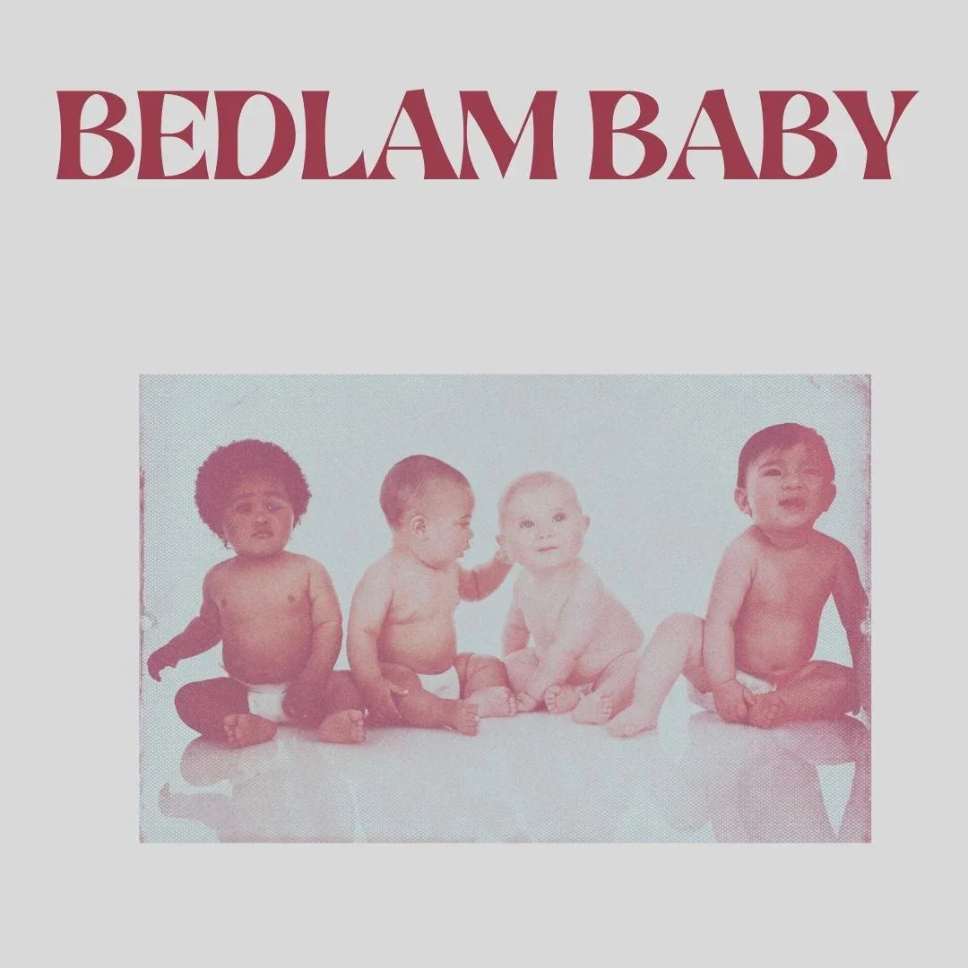 CRIB TALES CHAPTER 2 - SKY BLUE COT SHEET WITH MONOGRAM