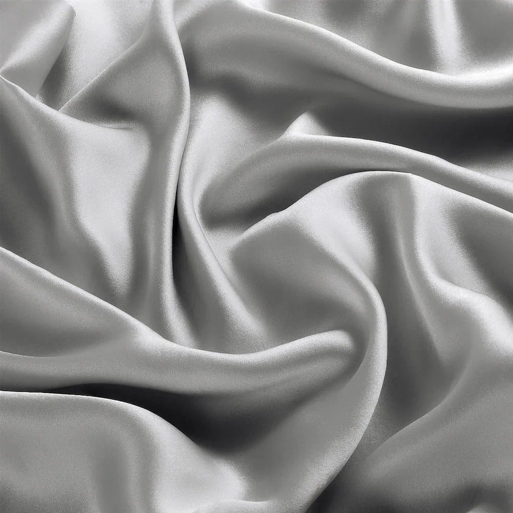 Silver Silk Pillow cover online