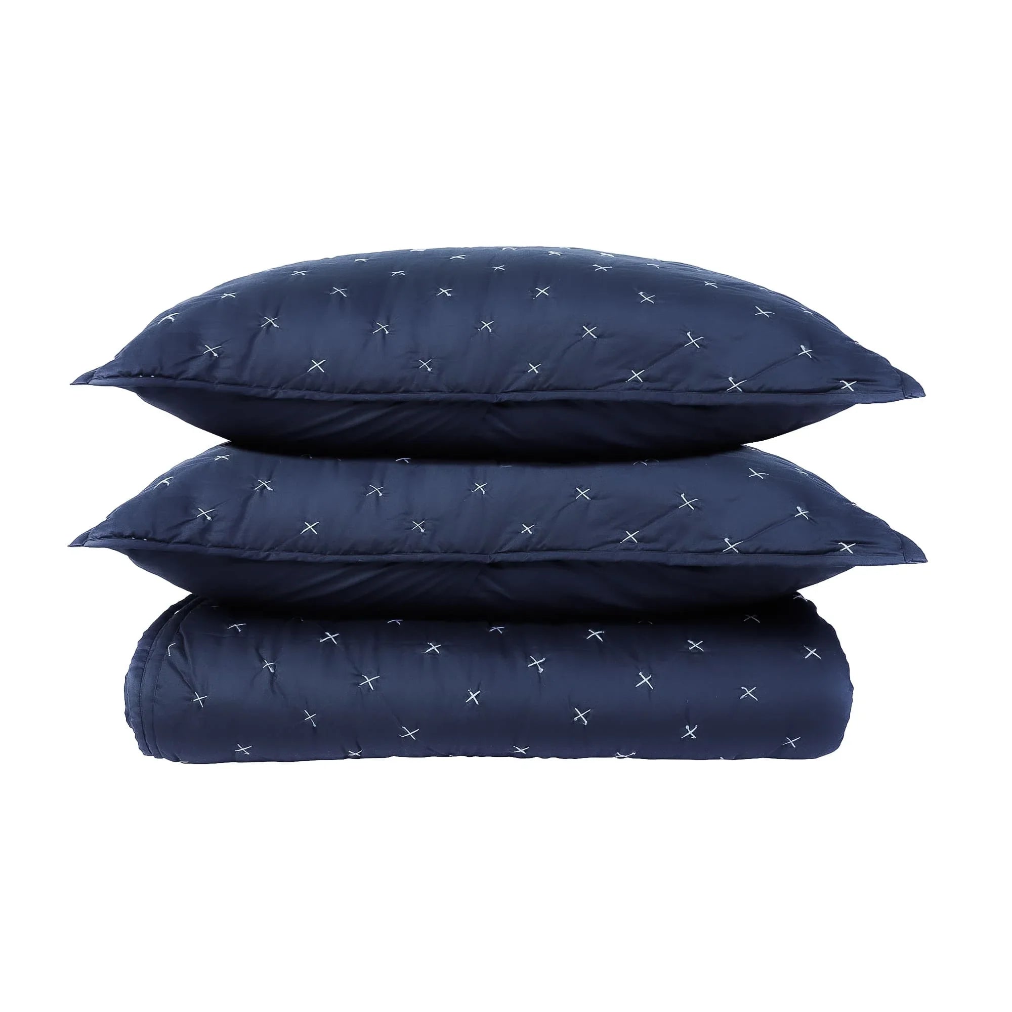 STITCH खB - HANDCRAFTED KANTHA Bedspread SET