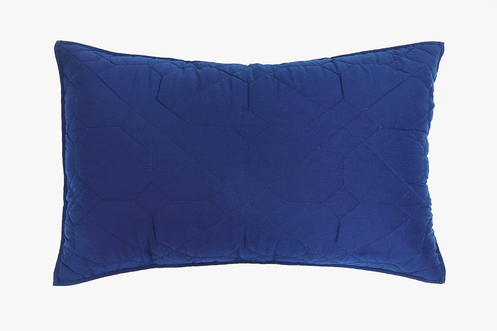 THE GLOBALIST - COBALT QUILT WITH 2 SHAMS