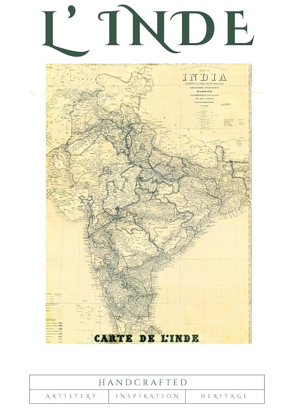 INDE N°2 - Monochromatic Silk Cushion