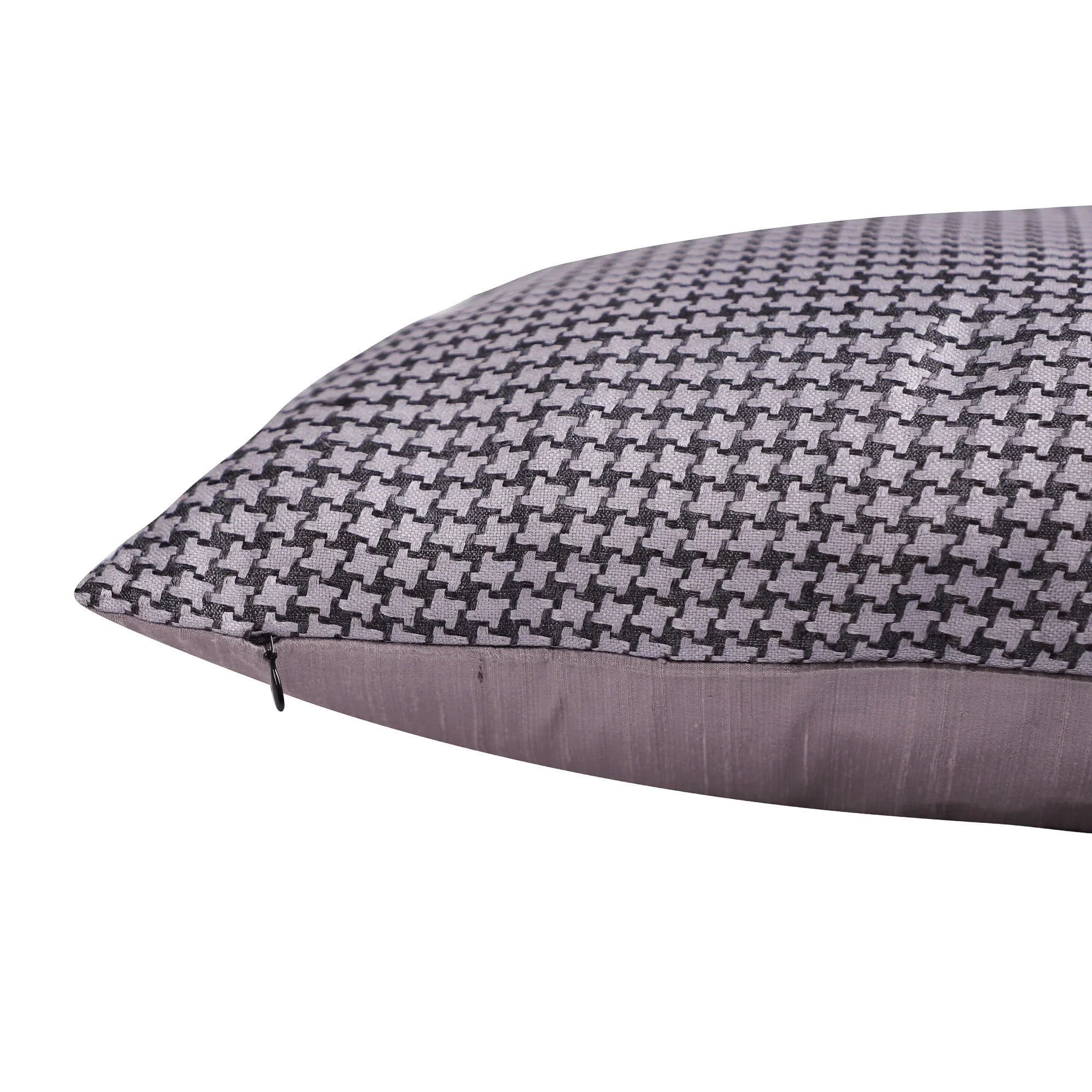 Handwoven reversible Bhagalpur silk cushion cover online