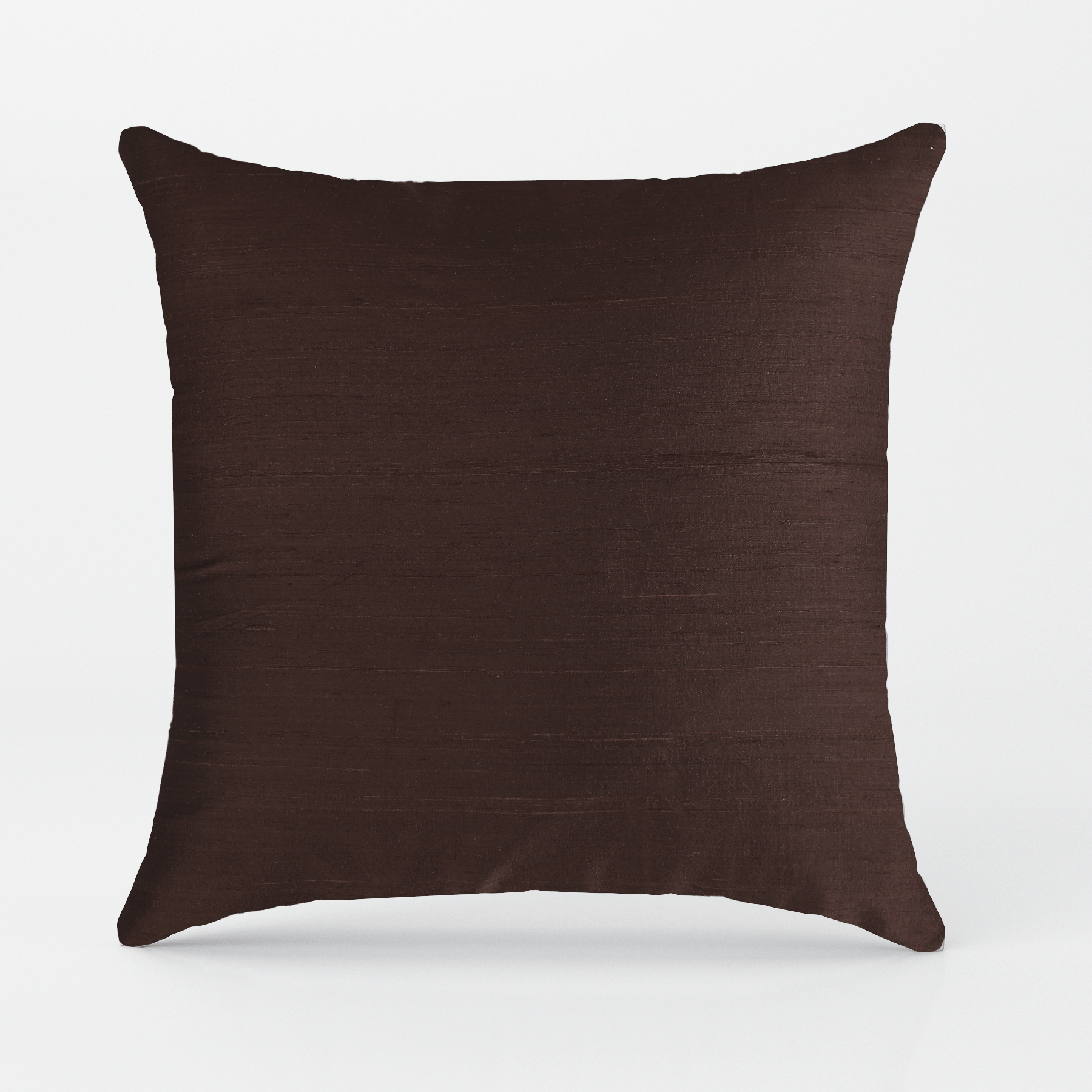 INDE N°7 - BRONZE REVERSIBLE BHAGALPUR SILK CUSHION COVER