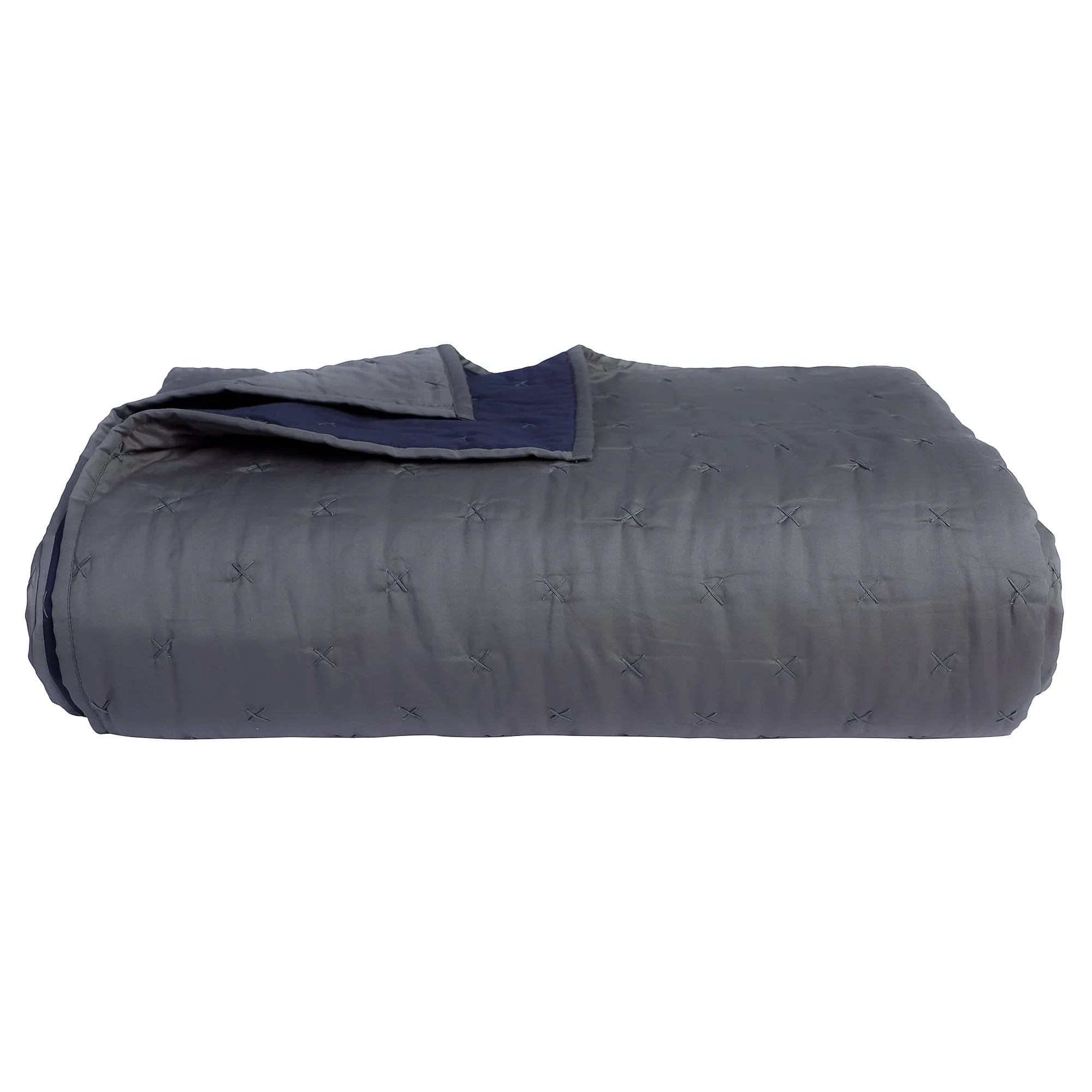 Kantha Stitch Reversible Bedspread