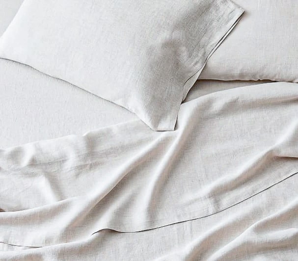 OATMEAL - NATURAL LINEN BEDDING SET