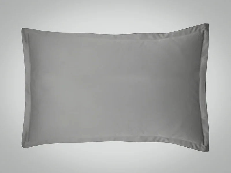 TYPEFACE 13 space grey sateen pillowcase