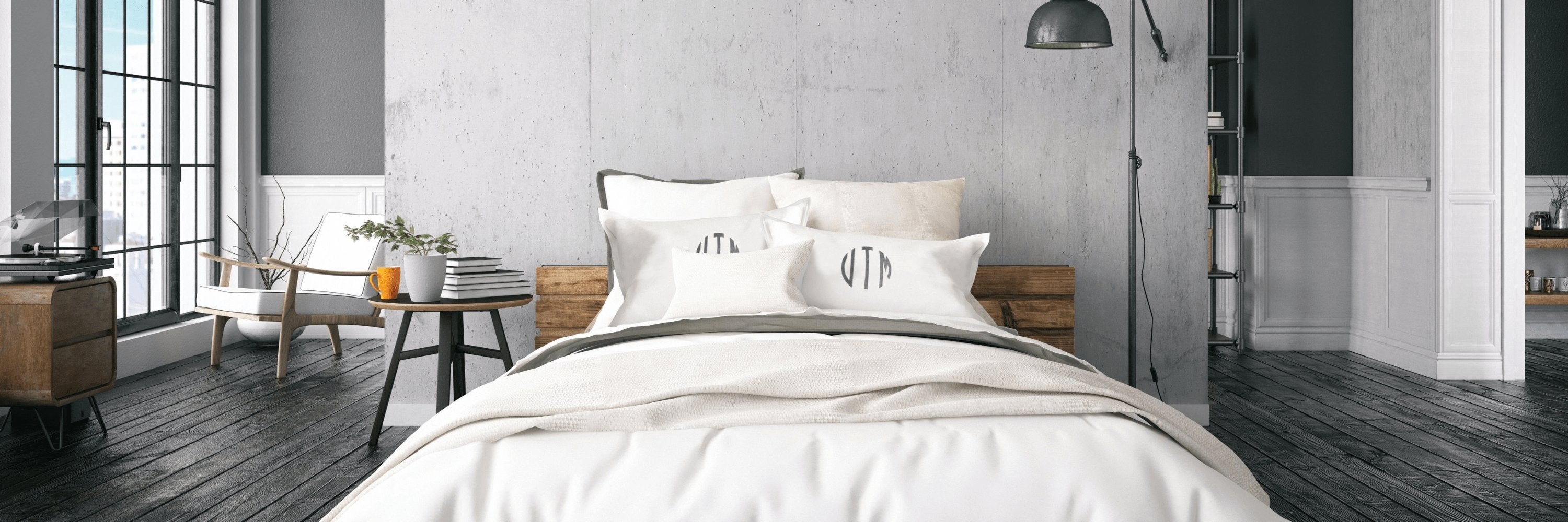 monogrammed bedding India collection 