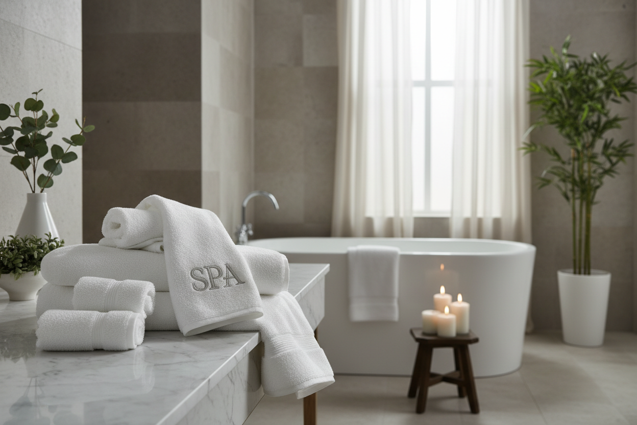 Luxury organic bath towels made from GOTS certified cotton by BEDLAM