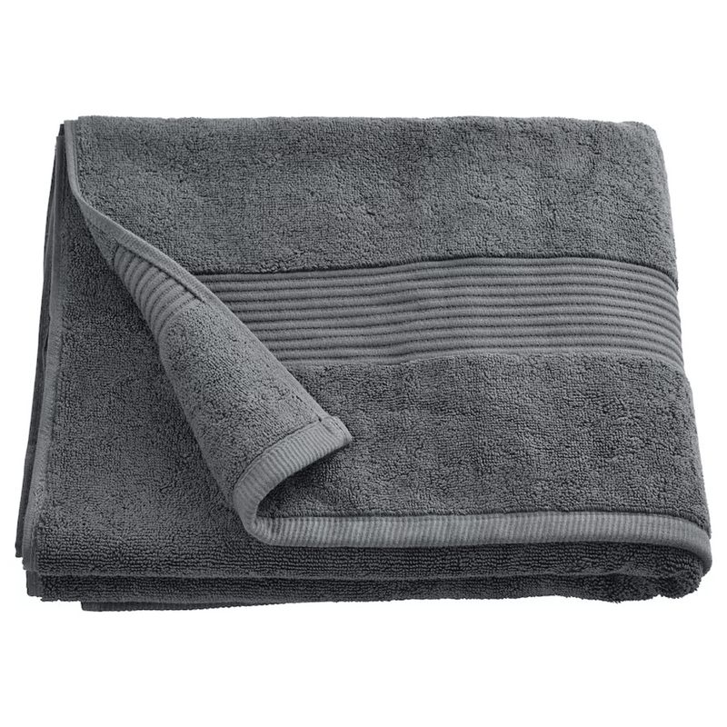 Soft Premium Plush Bath Gray Monogram Terry Towel Online