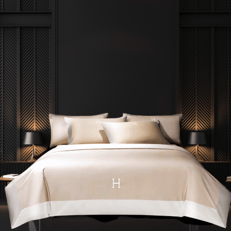 Room Ø3 - 1000TC COLOUR BLOCK BEDDING SET