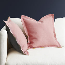 K Ø1 - Lavender + Slate Pure Linen Cushion Cover