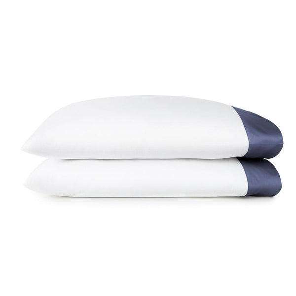 1000 TC  NAVY ITALIAN  STYLE BORDER SHEET SET