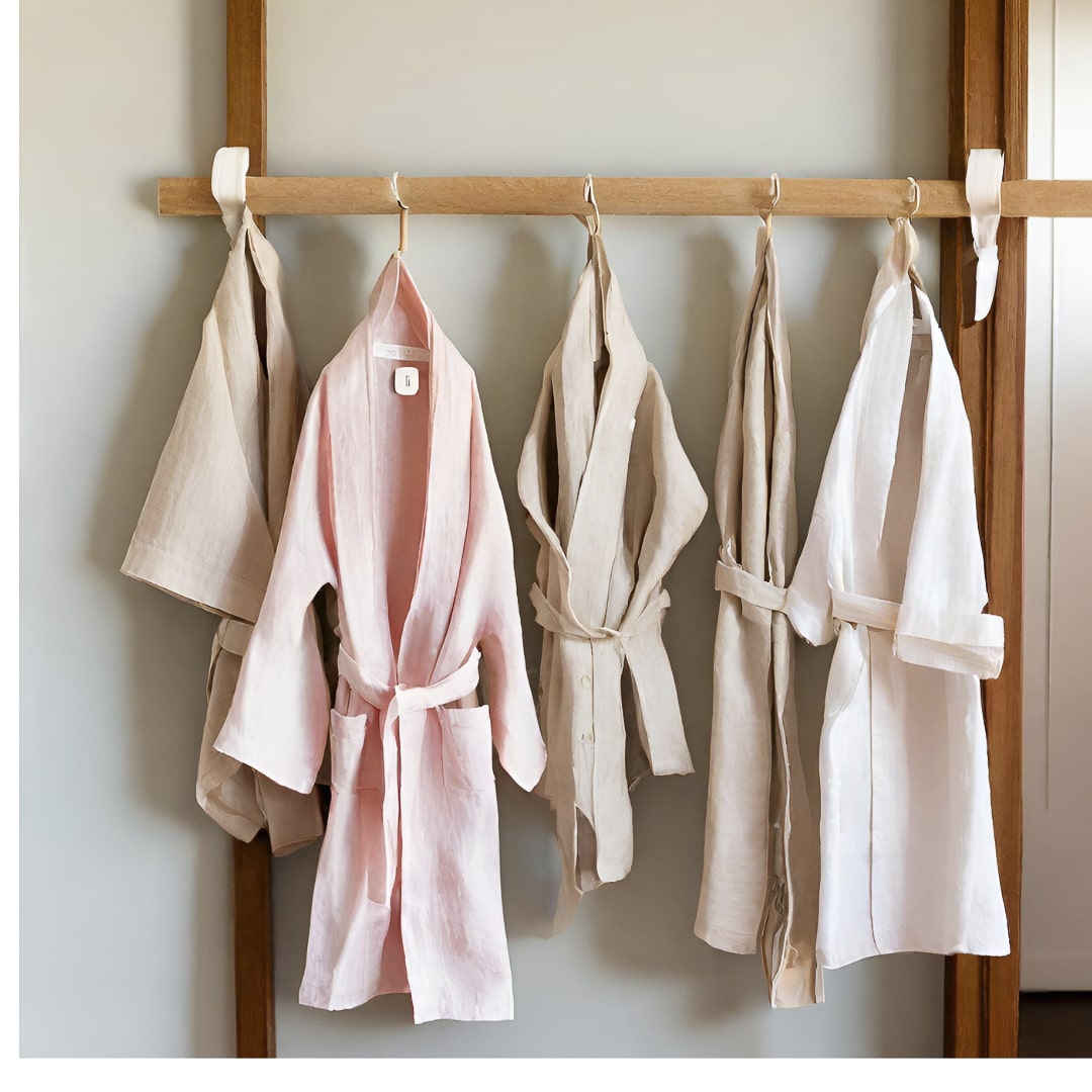 Delightful Dreamer - OATMEAL MONOGRAMMED CHILDREN ROBE
