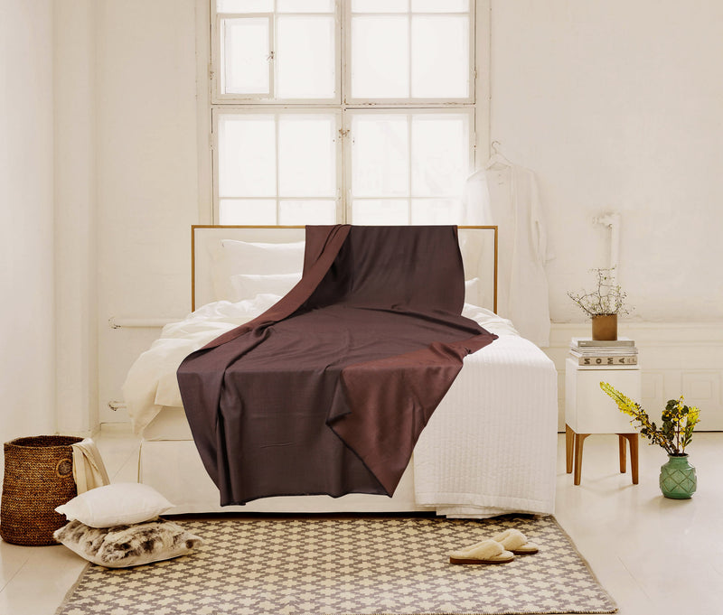 100% pure cashmere sofa throw