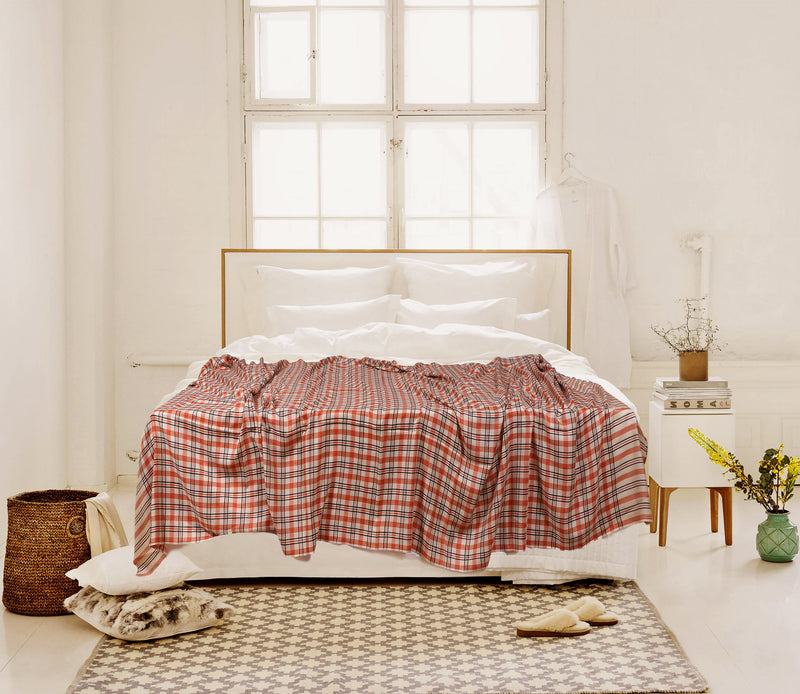 Pure Cashmere Bed Throw Online India