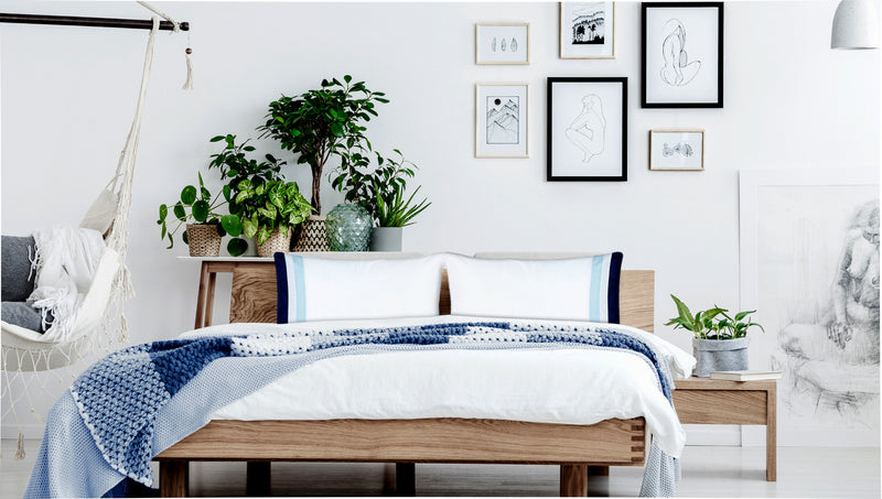 400tc percale white bedding set
