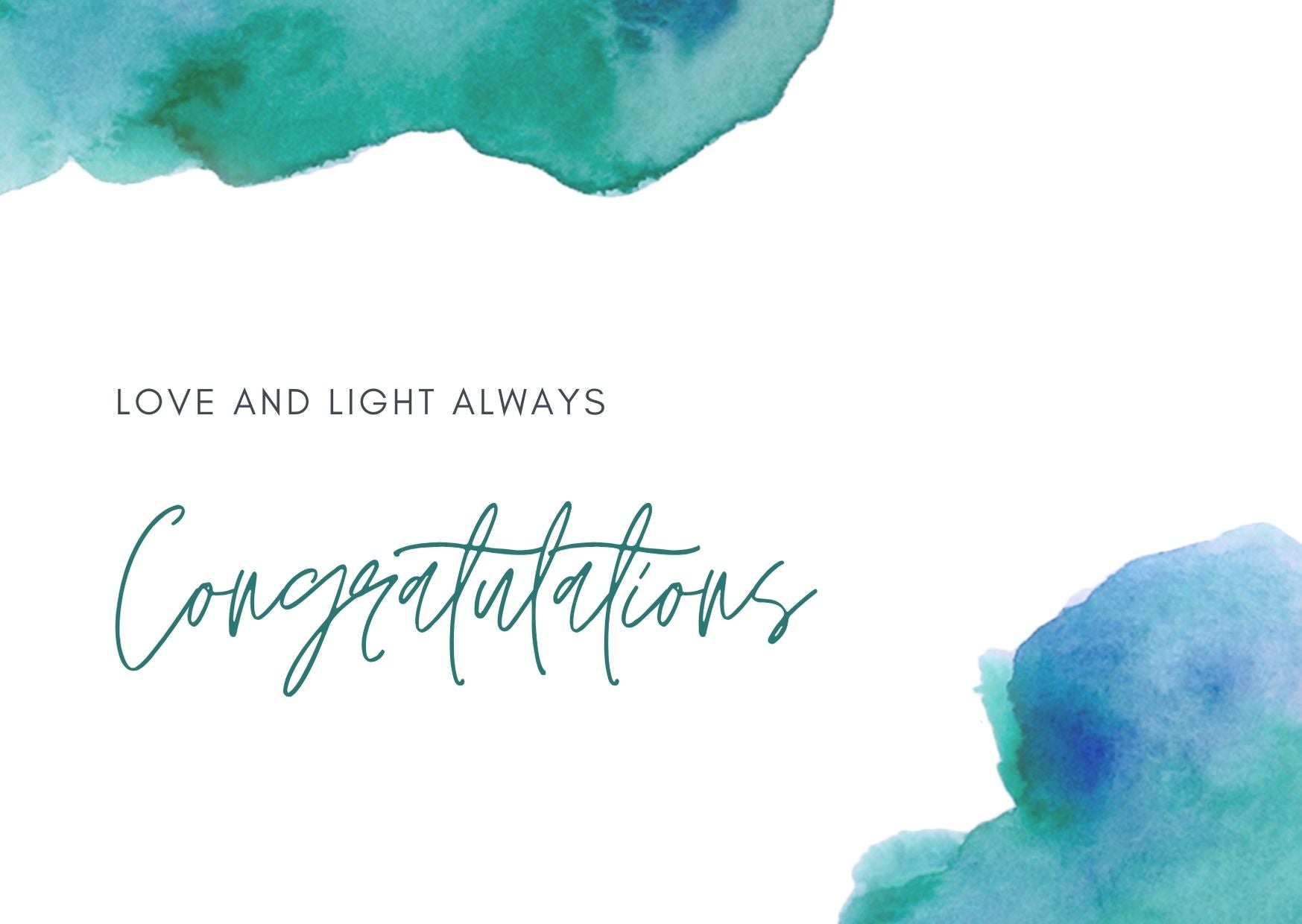 CONGRATULATIONS