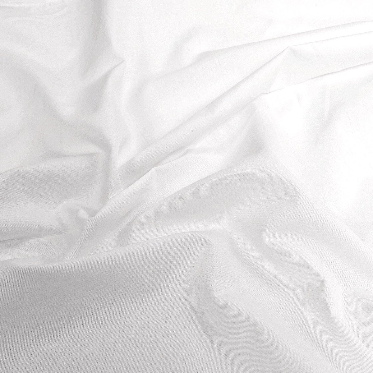 400TC percale white cotton blanket cover