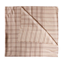 EDIT Ø3 - PURE CASHMERE CHECK COUCH SHAWL