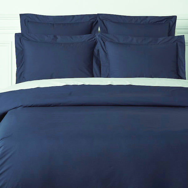 Navy blue bed sheets India