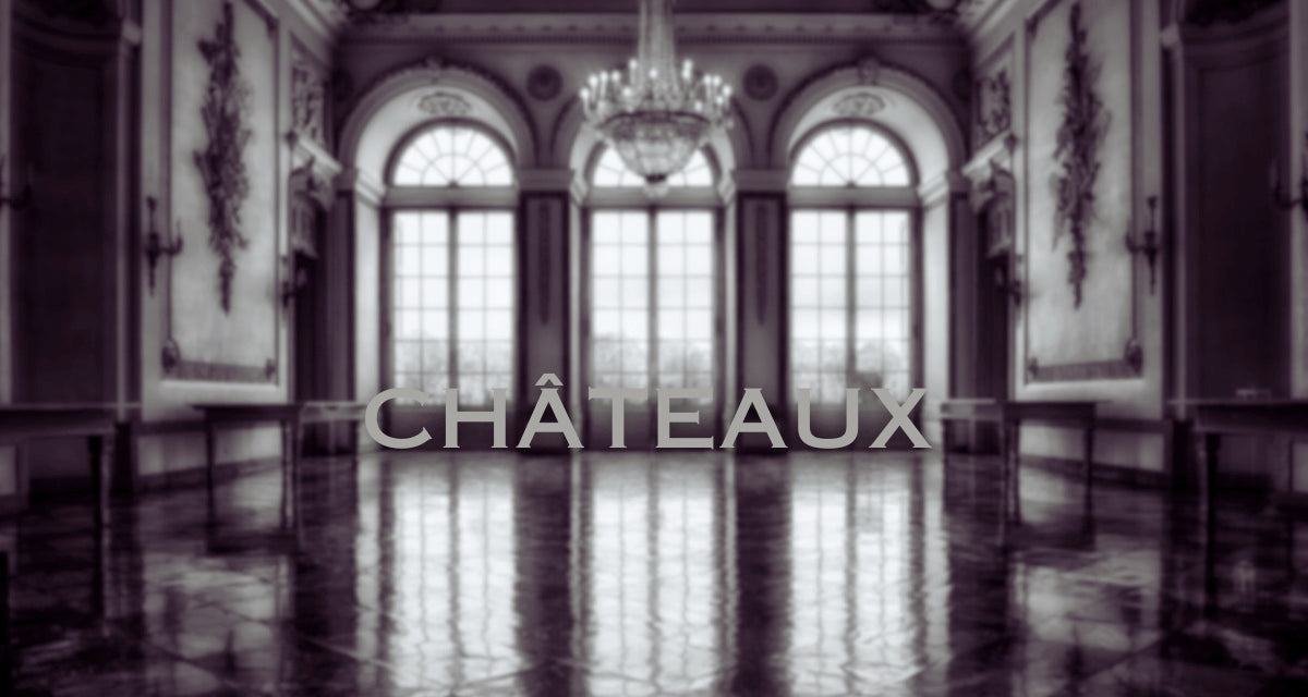 Châteaux XI - Monogram Duvet Cover + 2 Monogram Pillowcases (White)