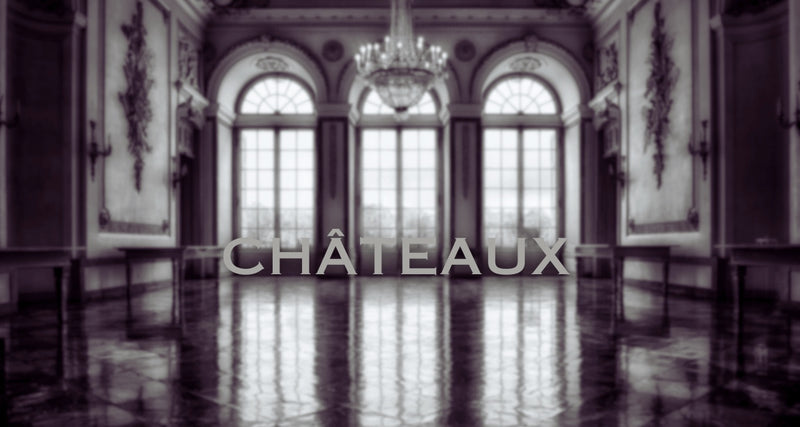 Châteaux VI - 1000 TC White Duvet Cover + 2 Pillowcases