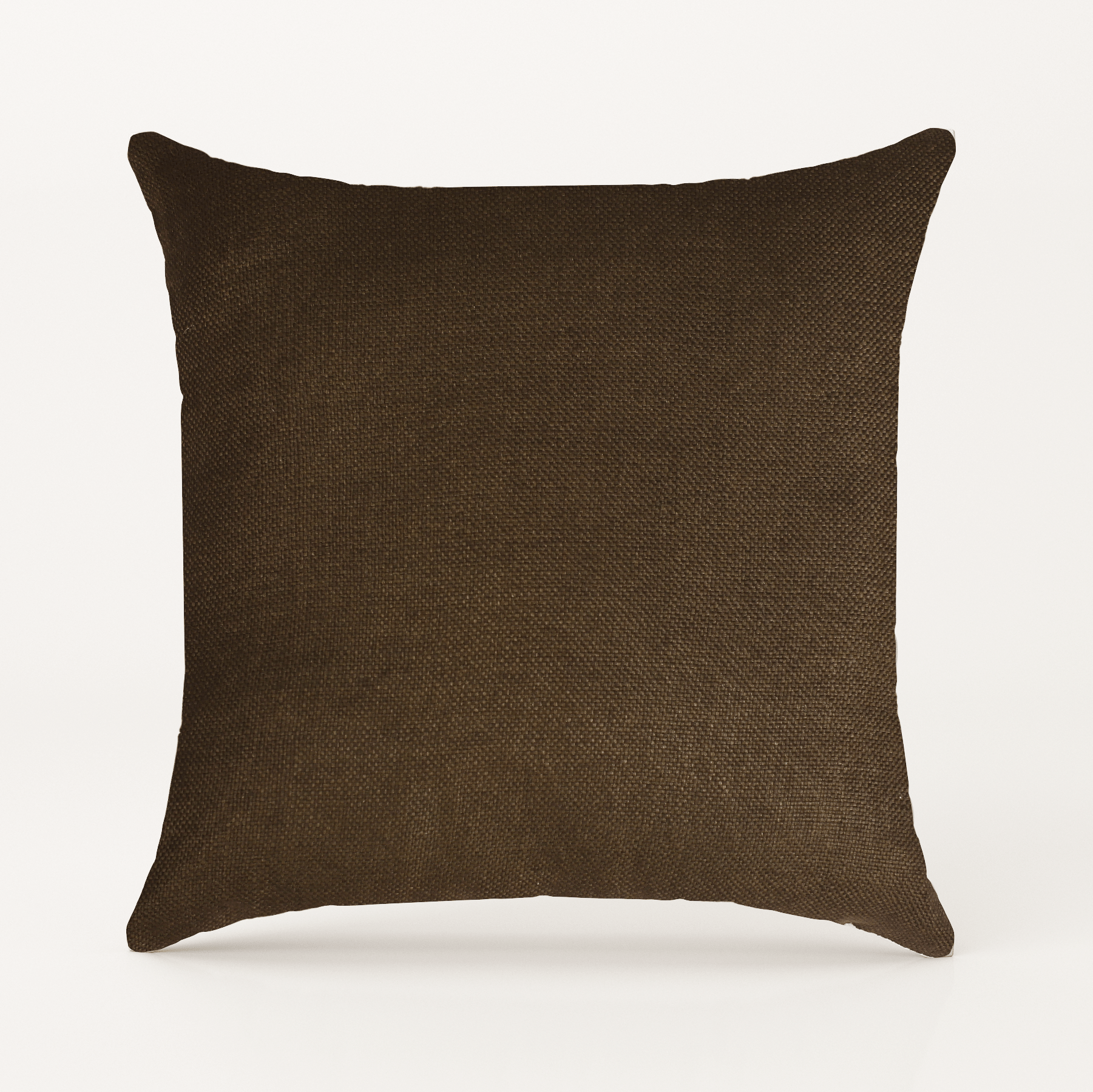 Reversible Bhagalpur Silk Brown Cushion Cover Online India