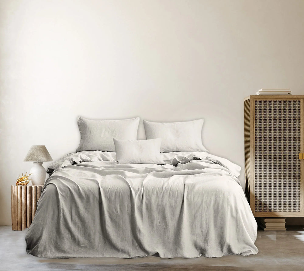 Pure Linen Sheets India, Best Linen Bedding Sets