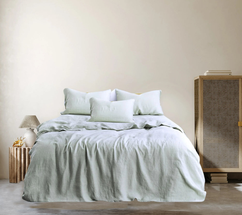 Pure Linen Sheets India, Best Linen Bedding Sets