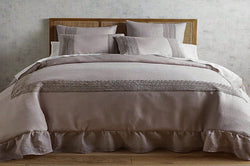 pure flax linen bed sheets