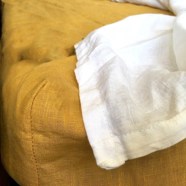mustard yellow bed sheets, mustard bed sheets India