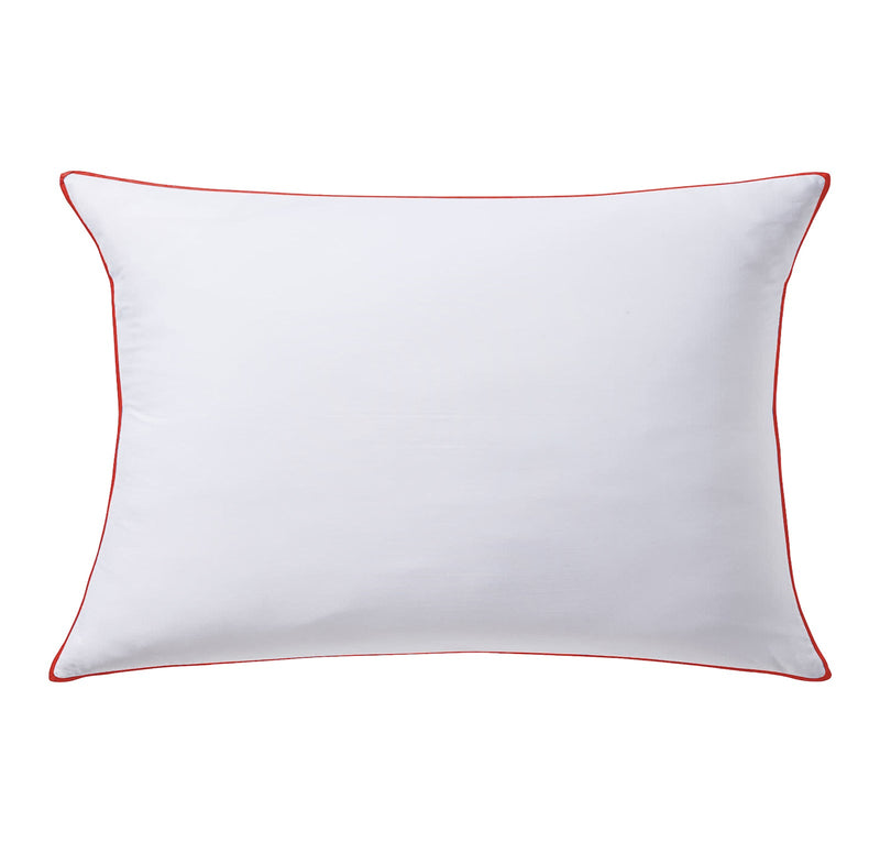 white bed sheet with pillow cover